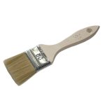 Кисть малярная плоская №50 50мм, деревянная ручка (1/5)