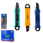 Нож строительный 18мм, с 5 калеными лезвиеми XP-CK253 X-PERT (1/24)