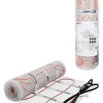 Мат нагревательный "Монтаж", двухжильный, 1 кв. м, 150 Вт, TDM