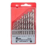 Набор сверл по металлу 13 шт 1,5-6,5мм ПРАКТИК -01726-