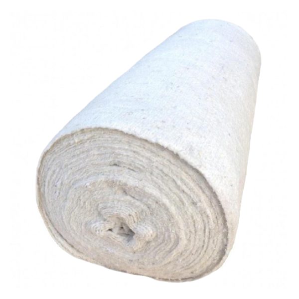 Ветошь (полотно нетканное) ширина 0,75м,  рулон 50м, плотность 180гр/кв.м, белое, ИВАНОВО