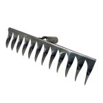 Грабли 12-ти зубые витые клепанные НЕРЖАВЕЙКА б/ч (1/10)