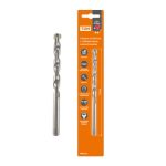 Сверло по бетону, ударное, 8×118 мм, победит. након, цилиндр. хвост, бл 1 шт, "Рубин" TDM (25)