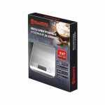 Весы кухоные электронные SAKURA SA-6060SG 5кг, подсветка, нерж/серый, 2*AAA