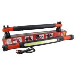 Фонарь ручной аккум LED YD-2228 1 COB, мигалка красная, шнур TYPE-C, с магнитом, с индикатором