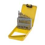 Набор сверл по металлу HSS 13шт: 2-8мм (через 0,5мм) цилиндр хвостовик, мет кейс KRANZ