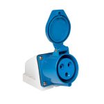 Роз. стац. наруж. 113 2Р+РЕ 16А 220В IP44 EKF