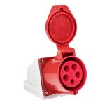 Роз. стац. наруж. 115 3Р+РЕ+N 16А 380В IP44 EKF