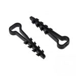 Дюбель-хомут  5-8мм ДХП-8 нейлон черный плоский REXANT (100шт/уп)