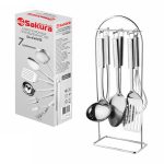 Набор кухонных принадлежностей SA-KW101S 7пр,  нержавеющая сталь