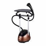 Отпариватель эл. SAKURA SA-3924G  2200Вт, 2.2л, механический, черный/золото