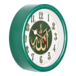 Будильник РУБИН В4-013 МОЛИТВА d-15 кварц, корпус зеленый (1/20)