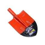 Лопата штыковая 700гр усиленная красная, рельсовая сталь X-PERT (1/12)