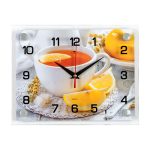 Часы настенные ЧАЙ С ЛИМОНОМ (1/10)