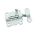 Задвижка накладная (шпингалет) ЗТ2 белая (100)