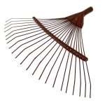 Грабли 22 зуба веерные проволочные порошковый окрас (10)