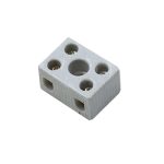 Клемная колодка 2P-5A керамика, для соединения проводов 4мм2