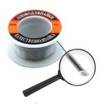 Припой в катушке оловянно-свинцовый для пайки 30гр с канифолью (1/30)