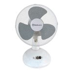 Вентилятор настольный SAKURA SA-13G 25Вт, 9", 2 режима, механическое управление (4)