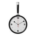 Часы настенные РУБИН СКОВОРОДА 25*43см, корпус красный с черным