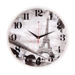 Часы настенные ЭЙФЕЛЕВА БАШНЯ (1/10)