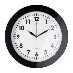 Часы настенные РУБИН КЛАССИКА круг d-31см, корпус черный (1/10)