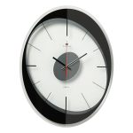 Часы настенные ЭЛЛИПС прозрачные, открытая стрелка (1/10)