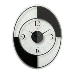 Часы настенные ШАХМАТЫ прозрачные, открытая стрелка (1/10)