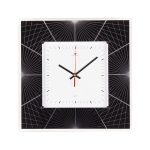 Часы настенные РУБИН ГЕОМЕТРИЯ 1 квадрат 35*35см, корпус белый (1/10)