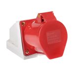 Розетка стационарная наружная 125 3Р+РЕ+N 32А 380В IP44 EKF