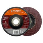 Круг лепестковый шлифовальный Ø125мм P80-A Кратон