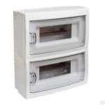 Бокс КНО-24Д накладной пластик 24 автомата Беларусь (1/5)