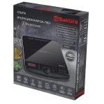 Плитка электрическая индукционая SAKURA SA-7163 Premium 1конф*2000Вт,стеклокерамика, сенсор и мех