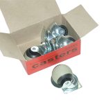 Набор роликов мебельных поворотных (4шт/набор) ВР40 2023-40W