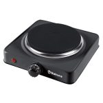 Плитка электрическая SAKURA ПЭ-01В 1 конф*1000Вт Ø-154мм, диск, черная