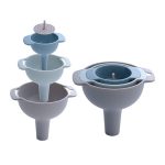 Набор воронок-фильтров 3шт пластик (1/144)