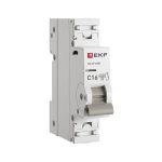 Автоматический выключатель 1P 16А (C) 4,5kA ВА 47-63N EKF PROxima (12)
