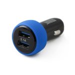 Зарядное устройство в прикуриватель 2USB без шнура 5V 2,1/1A MR-31A синий