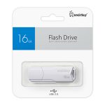 Флеш-драйв 16GB USB 2.0 CLUE White SmartBuy