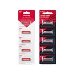 Батарейка для сигнализаций алкалиновая А27 5B Smartbuy (5/100/1000)