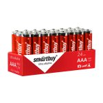 Батарейка мизинчиковая алкалиновая LR 3 1.5 V 4S Smartbuy (24/480)