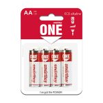 Батарейка пальчиковая алкалиновая LR 6 1.5 V 4B Smartbuy ONE (4/48/480)