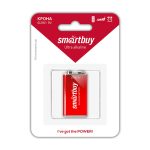 Батарейка крона алкалиновая 6 LR 61 Smartbuy (1/12/240)