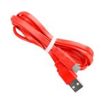 Дата-кабель Smartbuy USB 2.0 - USB TYPE C, плоский, длина 1 м, красный (iK-3112r red)