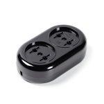 Колодка бакелитовая, 2 гнезда 10А/2,2кВт без заземления (1/20)