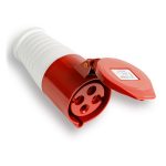 Розетка переносная 224 3Р+РЕ 32А 380В IP44, Smartbuy  (SBE-32-PS4-380 )