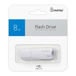 Флеш-драйв 8GB USB 2.0 CLUE White SmartBuy