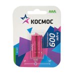 Аккумулятор R  3  1.2 V NI-MН 600 mAh КОСМОС (4/24)