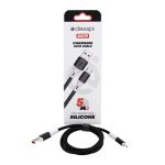 Кабель microUSB SAMSUNG 1м 5A DS-79A-V8 силиконовый черный, в коробке