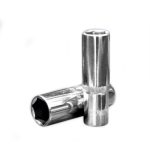 Головка торцевая 17мм 6-ти гранная 1/2" КРАТОН (1/10)